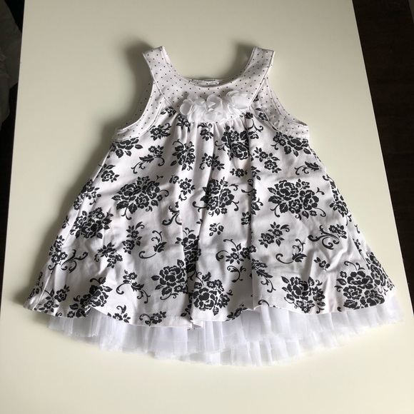 12M Girls: White Dress - Picture 1 of 4